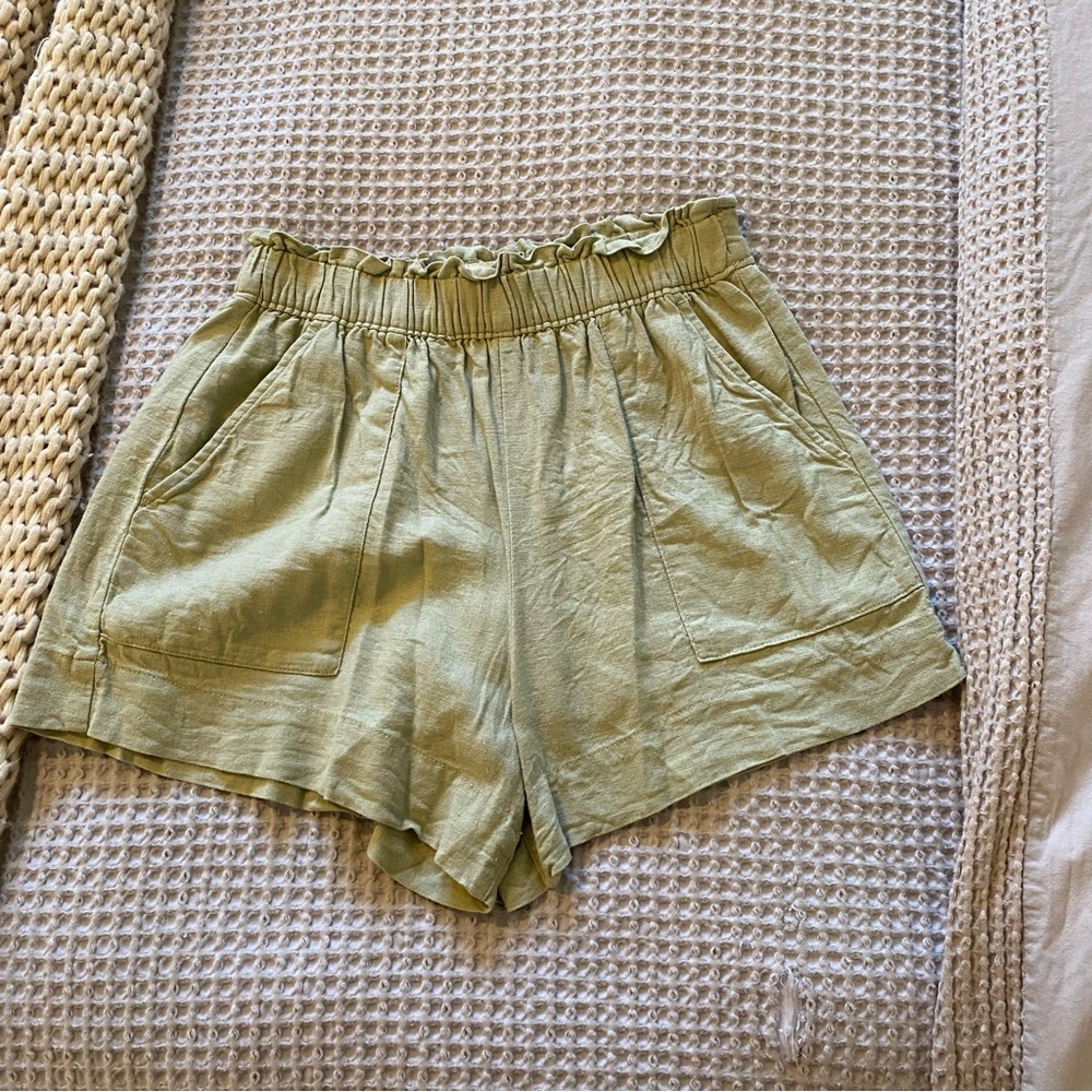 Abercrombie Linen Shorts